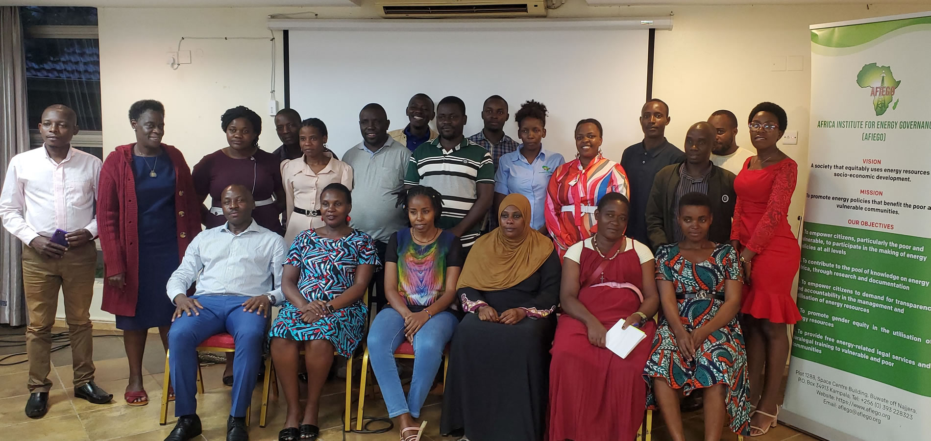 AFIEGO and Partners in Exchange learning visit in Uganda